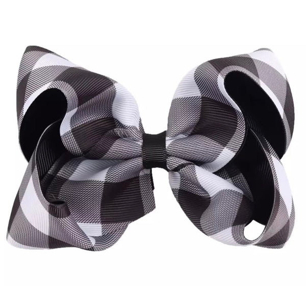 Claire Buffalo Plaid Clip